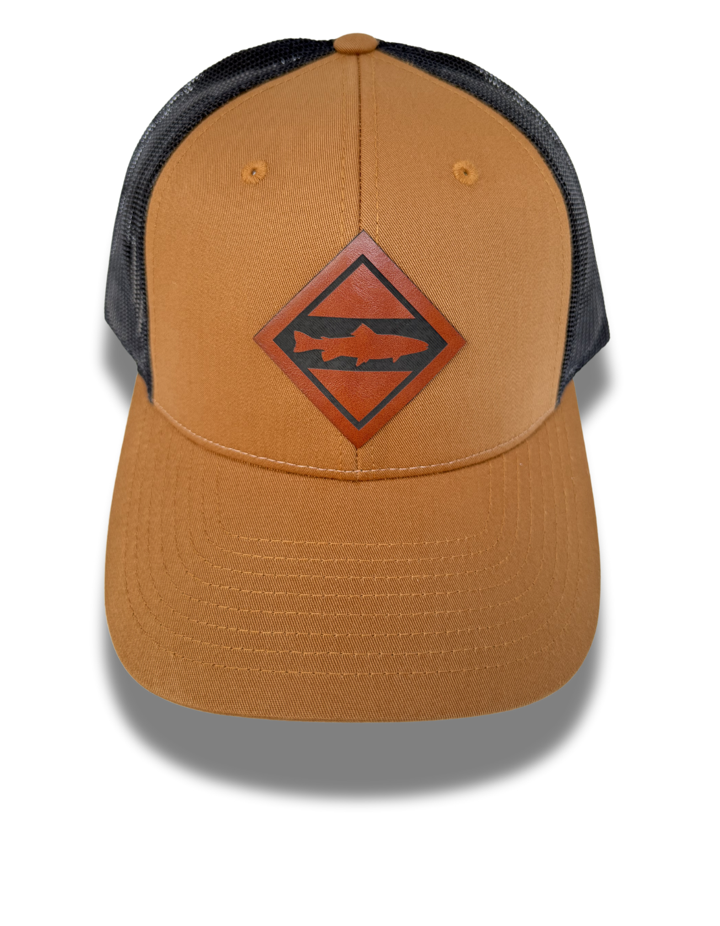 NC Trout Trucker Hat (Diamond Fish)
