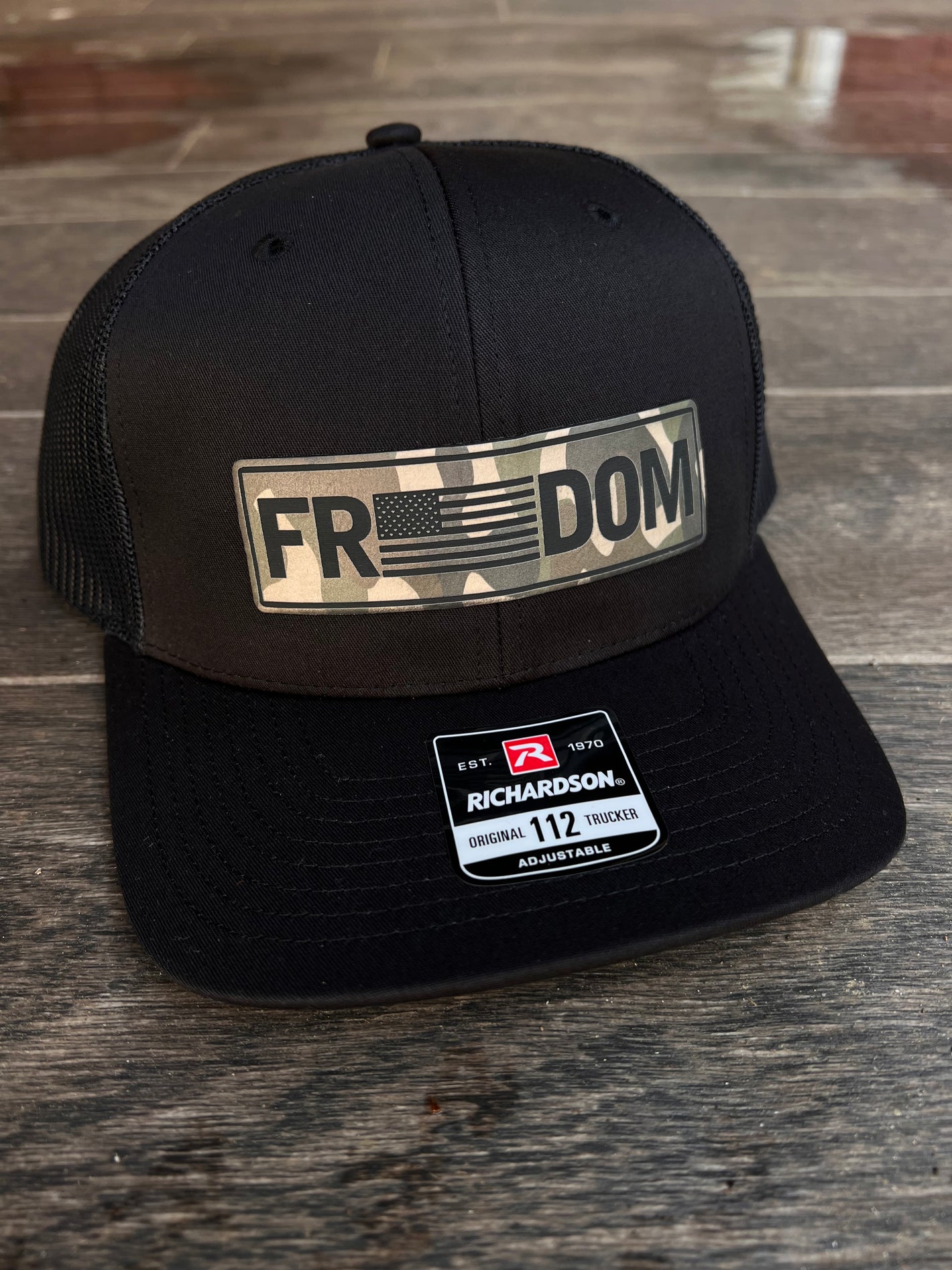 Camo Freedom Cap