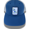 Print Stitch: Blueberries - Steel Blue/Silver
