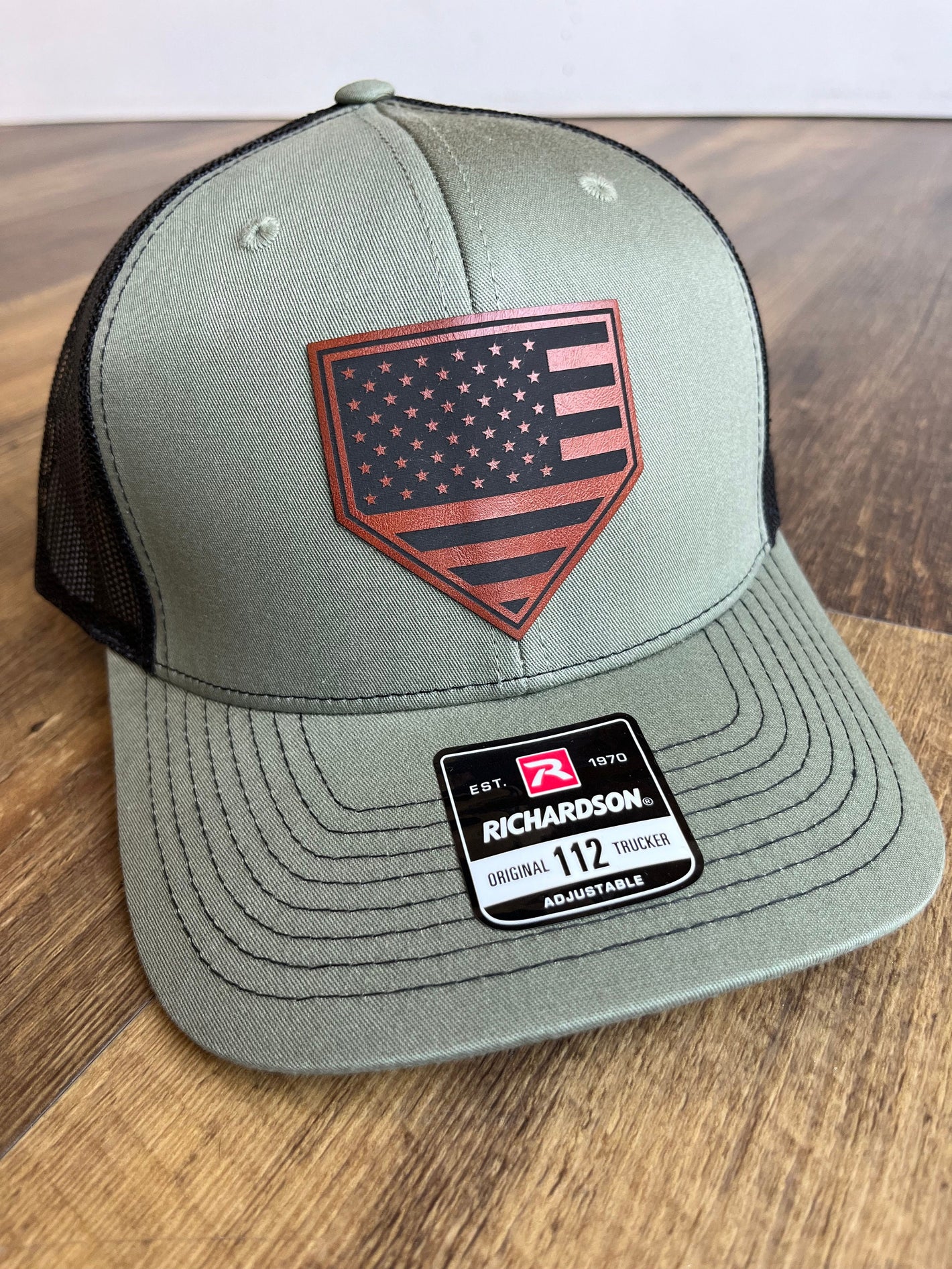 Patriotic Baseball Diamond Hat