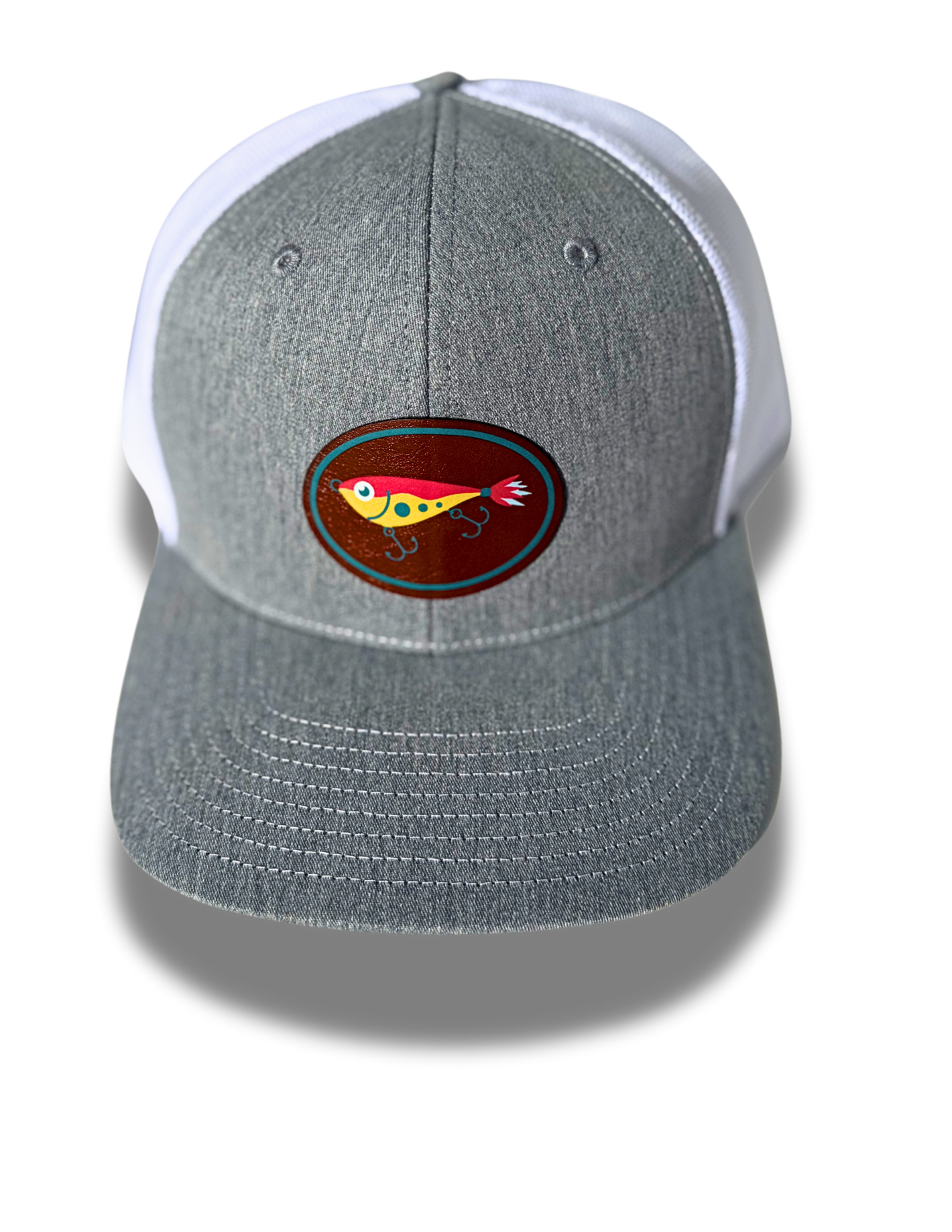 Colorwave: Whimsical Fishing Lure Trucker Hat