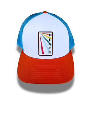 Colorwave: Retro Beach Trucker Hat