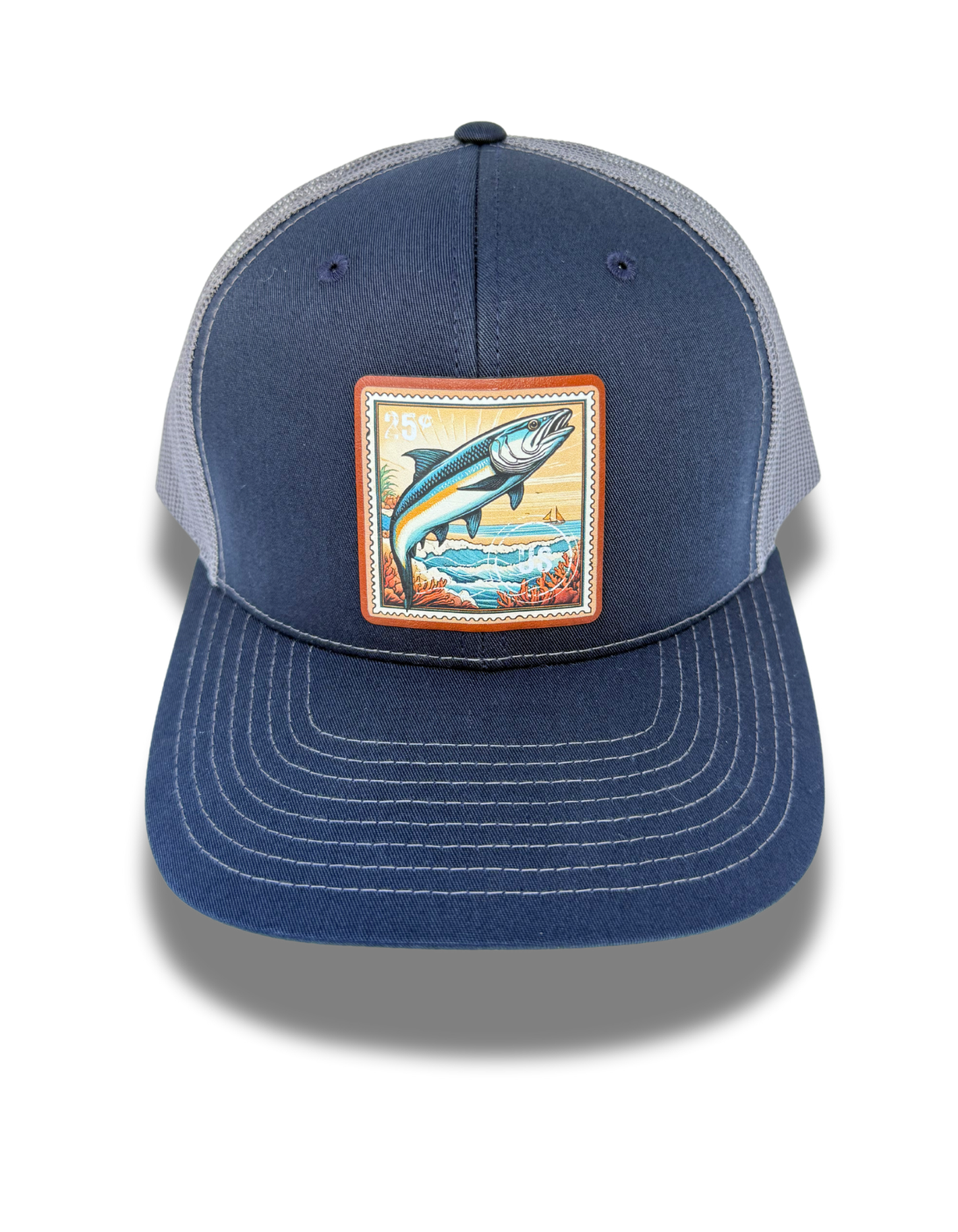 Colorwave: Vintage Tuna Stamp Trucker Hat