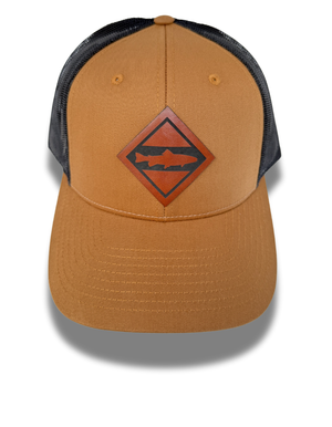 NC Trout Trucker Hat (Diamond Fish)