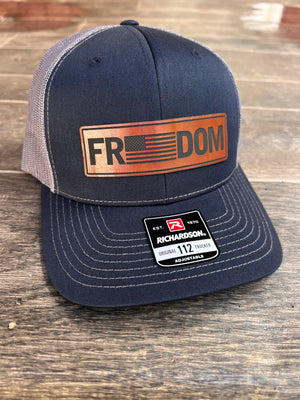 Freedom Cap- Navy/Grey
