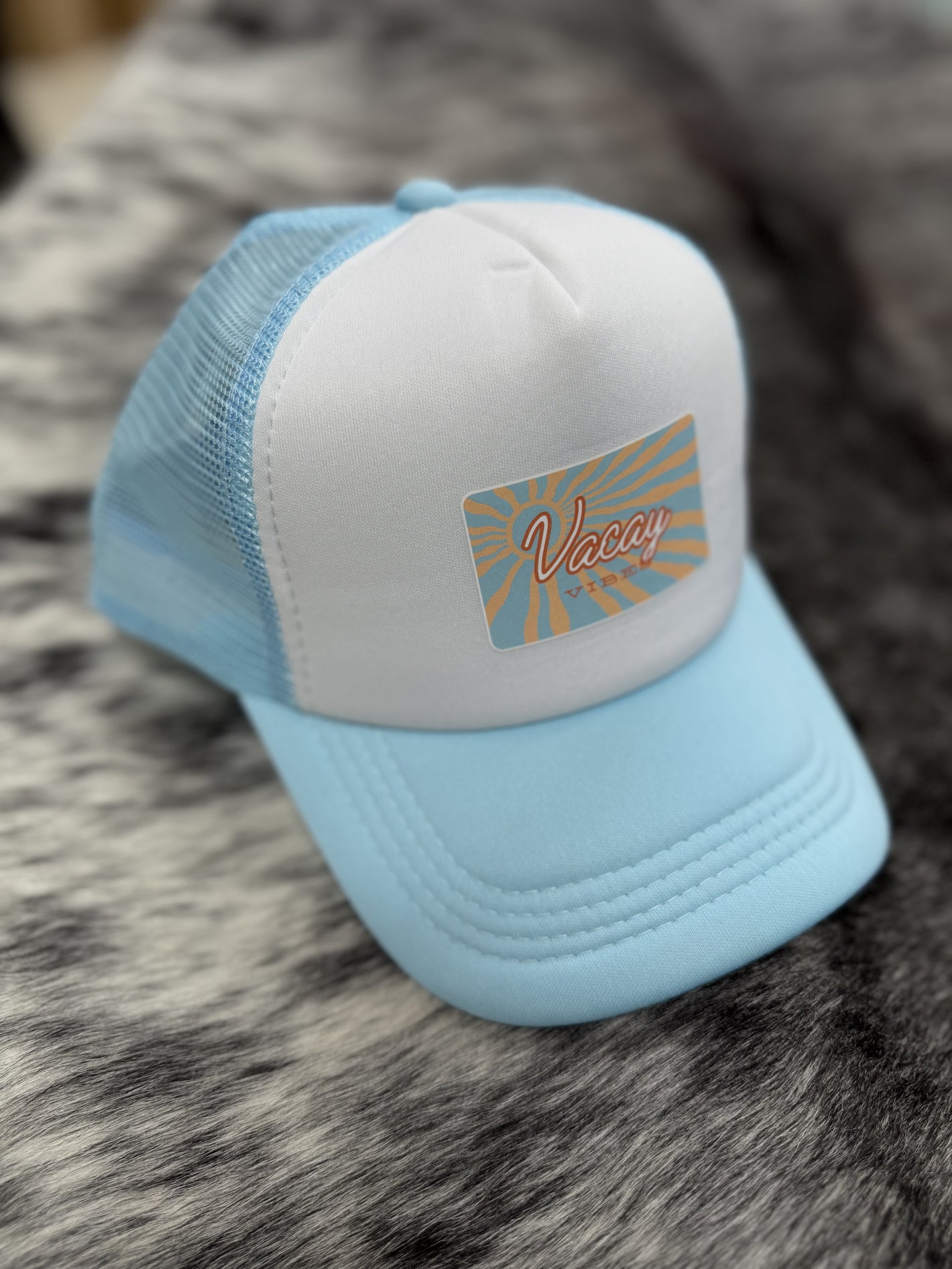 "Vacay Vibes" Foam Trucker Hat