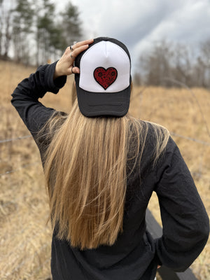 Queen of Hearts Foam Trucker Hat