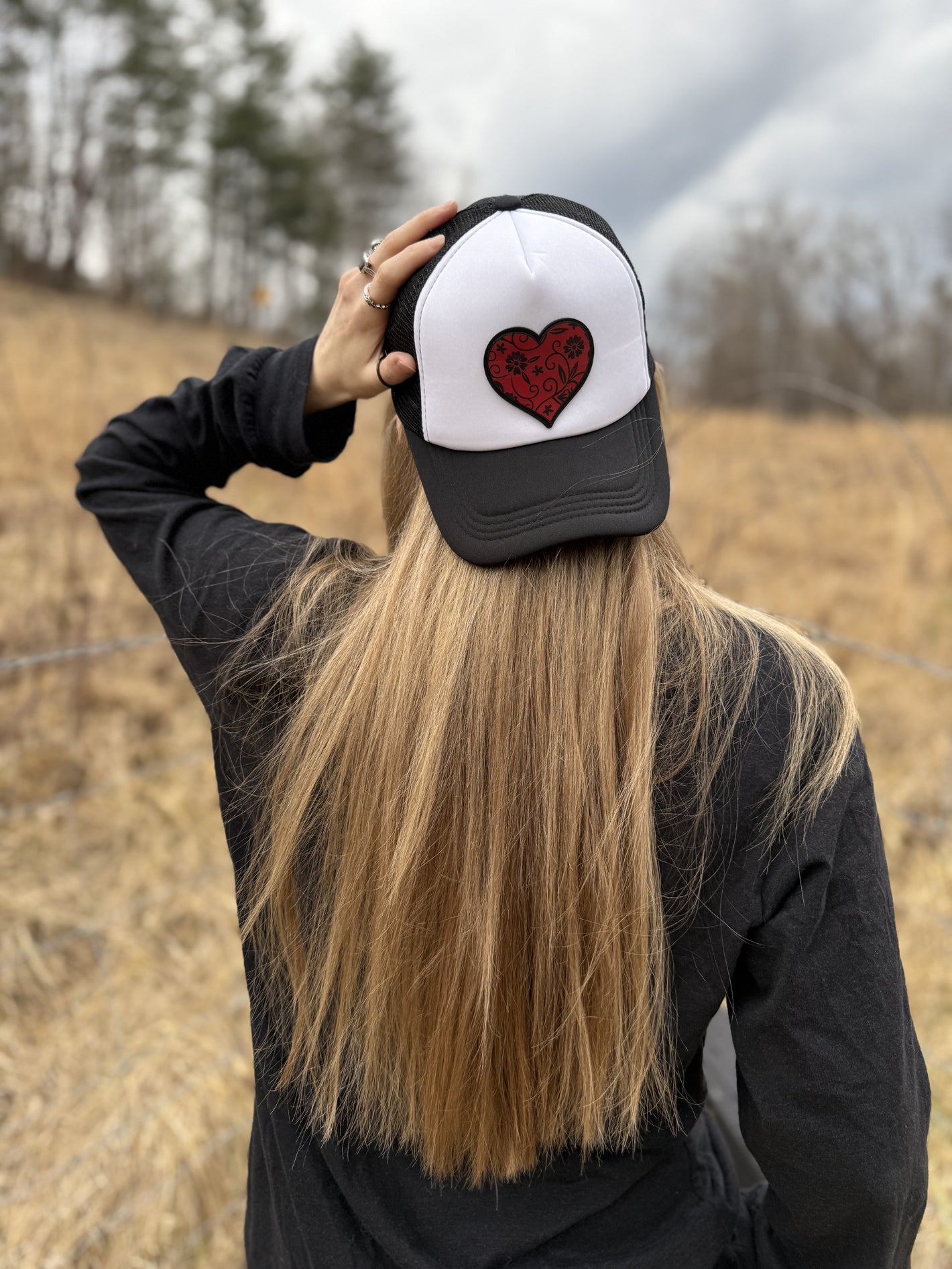 Queen of Hearts Foam Trucker Hat