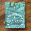 Lucky Crow T-Shirt - Seafoam Green