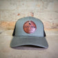 Lucky Crow Leather Patch Logo Hat