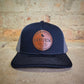 Lucky Crow Leather Patch Logo Hat